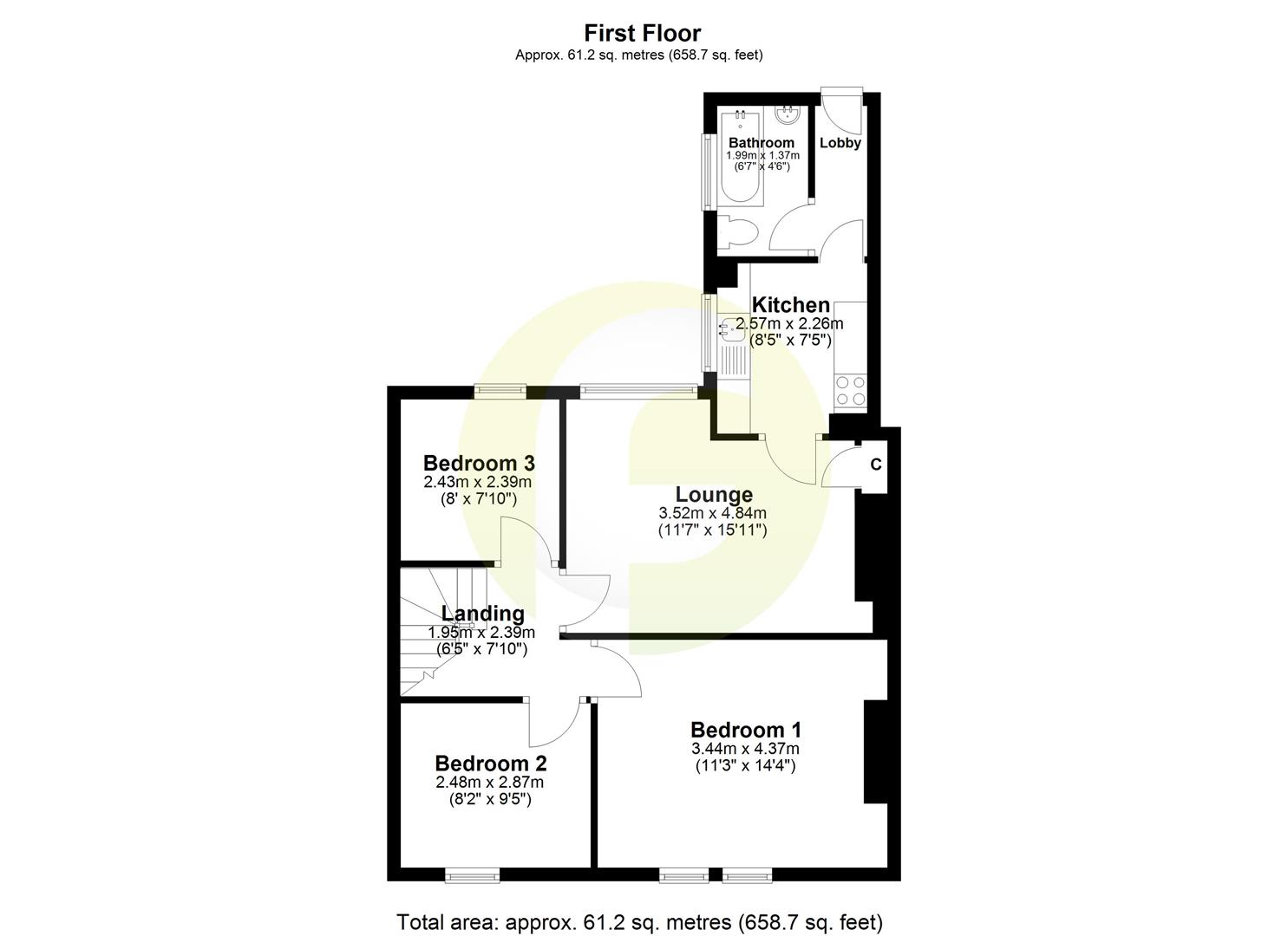 Floorplan.Chirton West View, North Shields